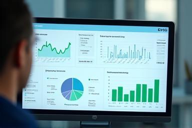 Digital marketing analytics dashboard screenshot